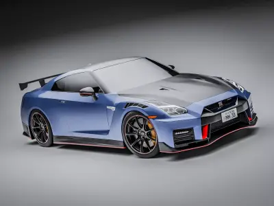 Nissan GTR R35 Nismo 2022 3D model