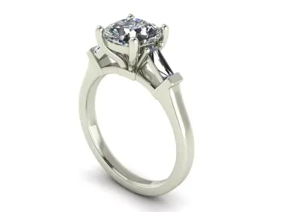 Diamond Fashion RinR12 3D print model