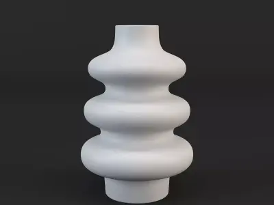 Vase ALVIS - D20xH30cm - JYSK 3D model