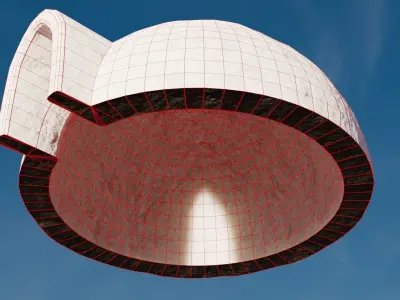 Igloo Low-poly 3D model