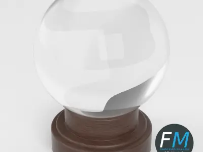Orbuculum crystal sphere 3D model