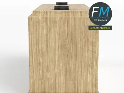 Chess clock 2 3D model