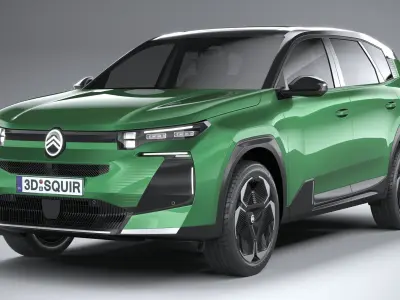 Citroen C5 Aircross 2026 3D model