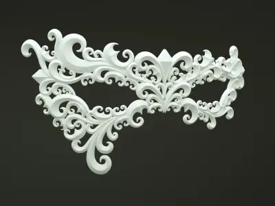Carnival Mask 3D print model