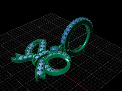 Pearl jewelry   o18 3D print model