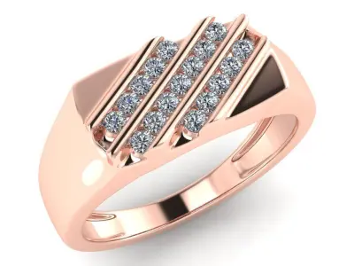 light weight gold diamond rings-C111116SKCH2025981-wt-5-10 3D print model