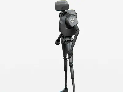 IMPERIAL DROID  Rigged for Unreal Engine - Unity - MIXAMO  3D model
