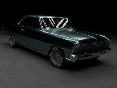 1966 Nova SS 3D model