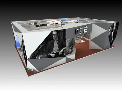 Exhibition - Area - 18X12-3DMAX2009-020 3D model