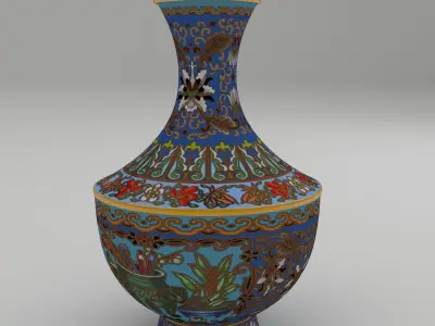 Vase 05 3D model purchase