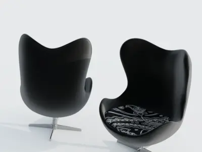 Egg Chair 3D model