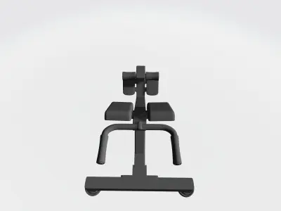 Exercise machine 3D print model