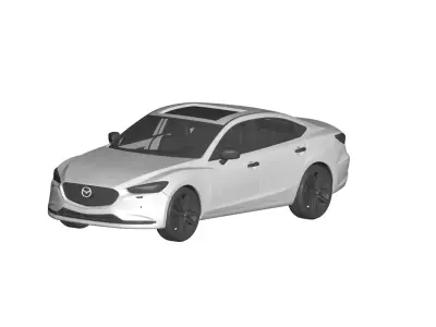mazda 6  3D model