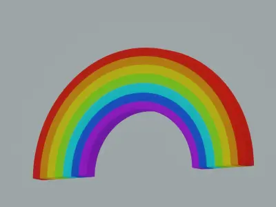Rainbow 3D model