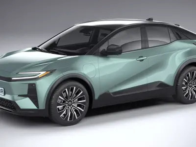 Toyota C-HR plus 2026 3D model