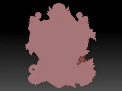 Cardinal bird  3D print model