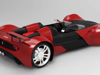 ferrari celeritas 3d model 3D model