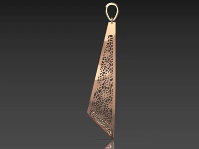 gold pendant gp0301 3D print model