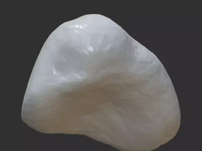 here is a free rock Free low-poly 3D model