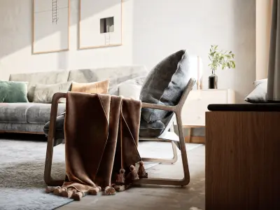 Wabi Living for Unreal Engine Low-poly 3D model