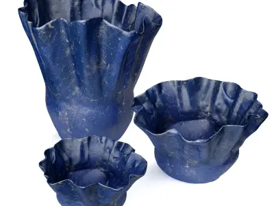 Levadnaja Aloha Vase Low-poly 3D model