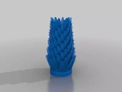 Leaf Vase Free 3D print model purchase