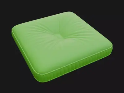Cushion 3d model 3D model