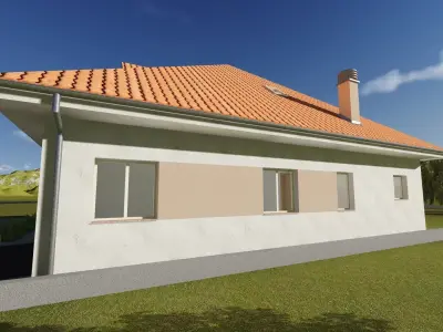 Family house 3D model