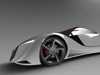 Mazda Concept 3D print model