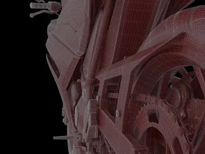 kawasaki ninja300 moto  3D model