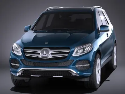 Mercedes-Benz GLE 2017 VARY 3D model