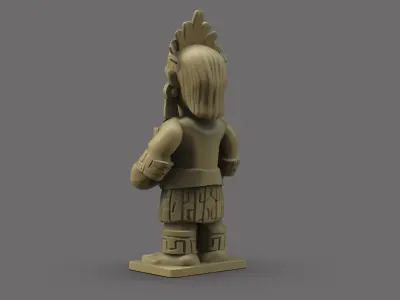 Mayan Figurine 3D print model