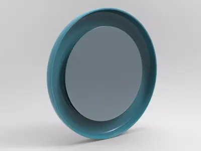 Quse Mirror Low-poly 3D model