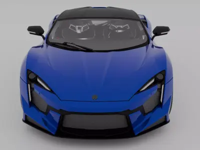 W Motors Fenyr Supersport 3D model