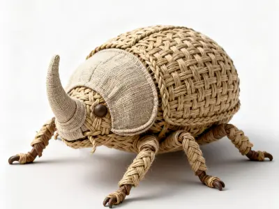 beetles 3D print model