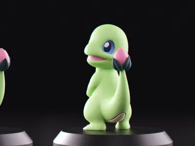 Pokemon - Grass Charmander 3D print model