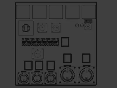 Stromaggregat 3D model