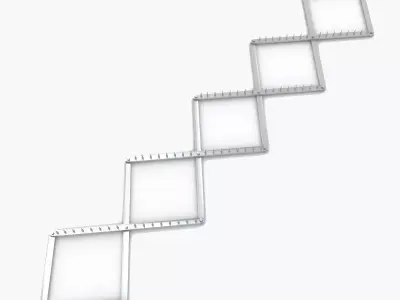 Spike Strips 3D model