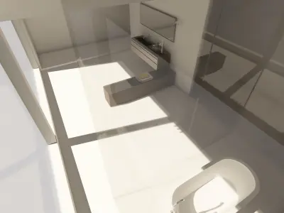 Bathroom 02 3D model