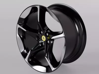 Ferrari Purosangue - Rim 3D model