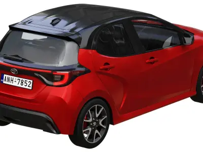 Toyota Yaris 2020 3D model