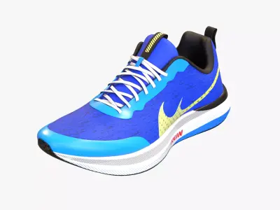 Shoes Sport Running Shoes Low-poly 3D model