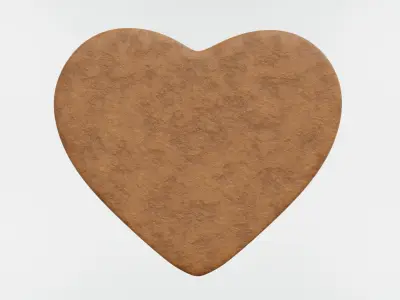 Gingerbread Christmas Cookie 15 3D model