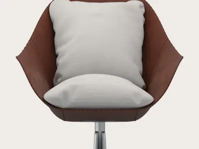 Swivel Armchair 3D model