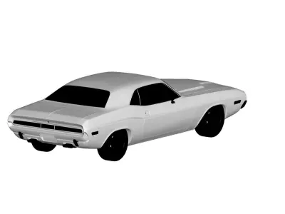 Dodge Challenger  3D model