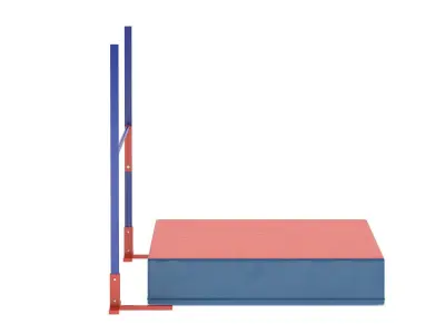 Athletics High Jump Height Gauge 3D model