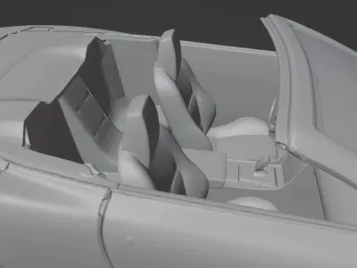 SUPER CAR - ASTON MARTIN DBS - 3D Printable Car 3D print model