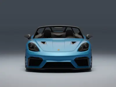 Porsche 718 RS 3D model