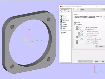 Square Ring Collection 48-60 size 3D print model