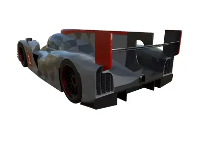 Race Car Low-poly 3D model purchase